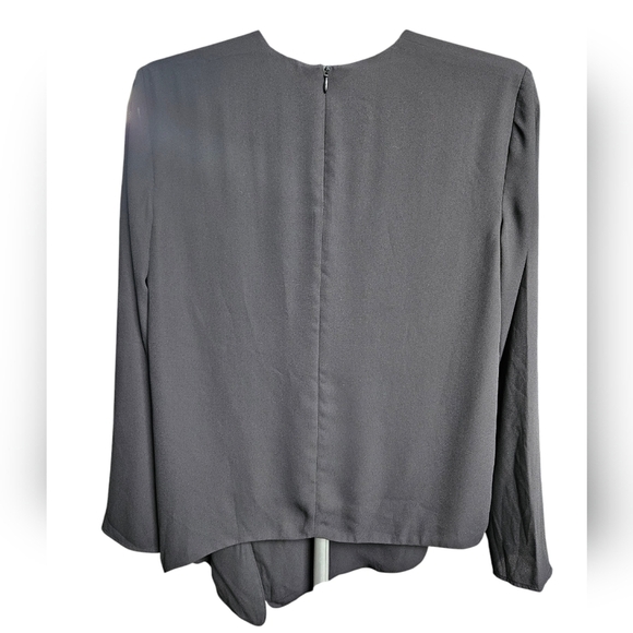 Babaton Black Tadema Tie Waist Size M - Picture 4 of 10